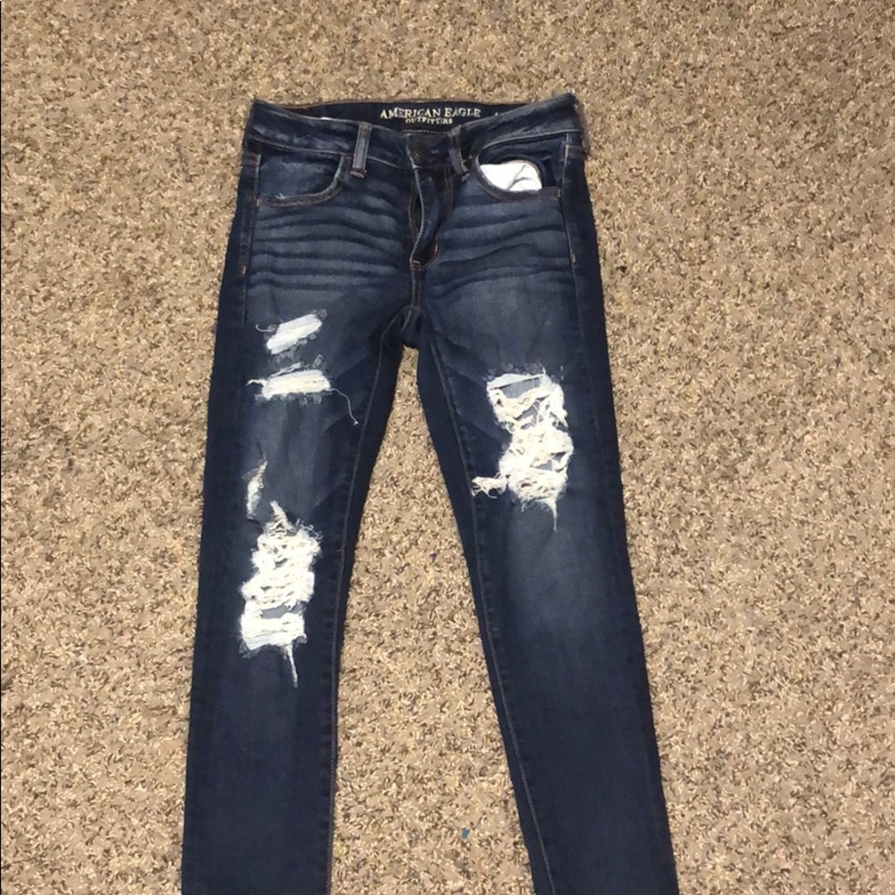 american eagle jeans super stretch